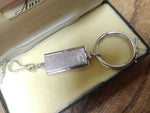 Vtg NIB NOS Anson Key Chain Detachable Fob Engraved "MOOREY" Original Box Nice!