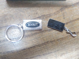 Vtg NIB NOS Anson Key Chain Detachable Fob Engraved "MOOREY" Original Box Nice!