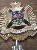 Vtg 4pc Brooch Pin Lot Gold Silver Tone Wiltshire Regiment Armed Armored & Ready