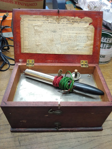 Very Old Vtg No. 4 D.D. Home Medical Apparatus Quackery Device George P Pilling