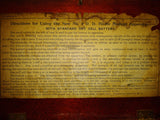 Very Old Vtg No. 4 D.D. Home Medical Apparatus Quackery Device George P Pilling