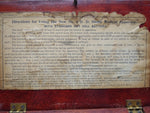 Very Old Vtg No. 4 D.D. Home Medical Apparatus Quackery Device George P Pilling