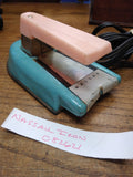 Vtg Toy Nassau Travel Childs Clothing Iron Pink Blue Working
