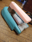 Vtg Toy Nassau Travel Childs Clothing Iron Pink Blue Working