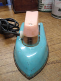 Vtg Toy Nassau Travel Childs Clothing Iron Pink Blue Working