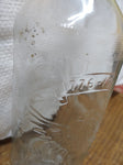 Vtg 1776-1976 Pepsi Cola Glass 16 Ounce Bottle Eagle Stars Bar Room Man Cave