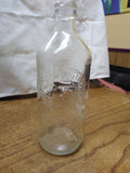 Vtg 1776-1976 Pepsi Cola Glass 16 Ounce Bottle Eagle Stars Bar Room Man Cave