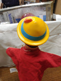 Vtg Walt Disney Productions Pinocchio Hand Puppet Soft Rubber Head Toy Japan