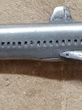 Vtg Pewter Jet Airliner Plane Tie Tack Pin Pilot Stewardess Airport