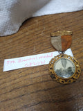 Antique 1910 Franklin Pa 5th Biennial Convention Pin July 12-14 Drake Well Medal