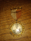 Antique 1910 Franklin Pa 5th Biennial Convention Pin July 12-14 Drake Well Medal