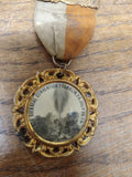 Antique 1910 Franklin Pa 5th Biennial Convention Pin July 12-14 Drake Well Medal
