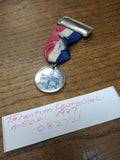 Vtg 1947 Tarentum Pa Centennial Veterans Welcome Home Celebration Medal Pin Nice