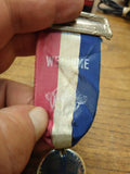 Vtg 1947 Tarentum Pa Centennial Veterans Welcome Home Celebration Medal Pin Nice