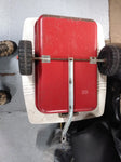 Vtg 1960s?-1970s AMF TRAC MATE Red Wagon Trailer Pedal Car Tractor Pressed Steel