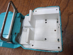 Vtg TONKA JEEP Runabout Dispatcher Light Blue Pressed Steel Trailer Hitch 1960's