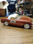 Vtg Jim Beam 1955 Chevrolet Corvette Kentucky Straight Bourbon Whiskey Decanter