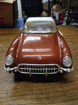 Vtg Jim Beam 1955 Chevrolet Corvette Kentucky Straight Bourbon Whiskey Decanter