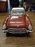 Vtg Jim Beam 1955 Chevrolet Corvette Kentucky Straight Bourbon Whiskey Decanter