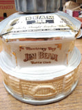 Vtg Jim Beam Monteray Bay Bottle Club Kentucky Straight Bourbon Whiskey Decanter