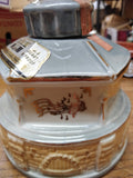 Vtg Jim Beam Monteray Bay Bottle Club Kentucky Straight Bourbon Whiskey Decanter