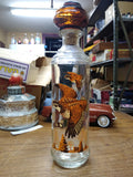 Vtg1968 Cabin Still Flying Grouse Glass Whiskey Decanter Hunting Sportsmen Empty