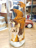 Vtg1968 Cabin Still Flying Grouse Glass Whiskey Decanter Hunting Sportsmen Empty