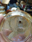 Vtg1968 Cabin Still Flying Grouse Glass Whiskey Decanter Hunting Sportsmen Empty