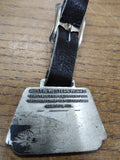 Vtg Watch Fob BLH Austin Western Graders Rollers Sweepers Crane Strap Aurora Ill