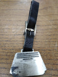 Vtg Watch Fob BLH Austin Western Graders Rollers Sweepers Crane Strap Aurora Ill