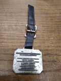 Vtg Watch Fob P&H Quality Service Cranes Heavy Equipment Leather Strap Nice!