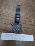Vtg Watch Fob Caterpillar Heavy Equipment Beckwith Corp. Leather Strap Nice!