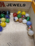 Vtg 40+ Piece Glass Marble Lot Shooters Swirls Cats Eye Vitro Agate and More #1