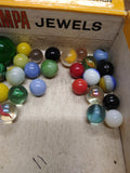 Vtg 40+ Piece Glass Marble Lot Shooters Swirls Cats Eye Vitro Agate and More #1