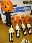 Vtg 14 Piece Lot Halloween Trick Or Treat Party Favor Toy Hard Plastic Lot