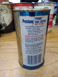 Vtg Prestone Prime Gas Dryer 12 Fluid Ounces Full Metal Can Good Condition #1