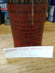 Vtg Montgomery Wards Tube Repair Kit Empty Metal Tin Can Good Condition