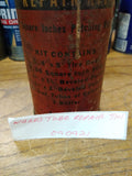 Vtg Montgomery Wards Tube Repair Kit Empty Metal Tin Can Good Condition