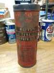 Vtg Montgomery Wards Tube Repair Kit Empty Metal Tin Can Good Condition