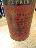 Vtg Montgomery Wards Tube Repair Kit Empty Metal Tin Can Good Condition