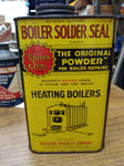 Vtg Boiler Solder Seal Original Powder Boiler Repair Half Full 1 1/4 Pound Nice!