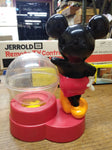 Vtg Wonderful World Of Disney Mickey Mouse Candy Bubble Gum M&M Machine With Key