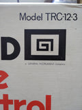 Vtg NOS Jerrold Remote TV Control Model TRC 12-3 12 Channel Fine Tuning On Off