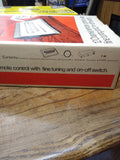 Vtg NOS Jerrold Remote TV Control Model TRC 12-3 12 Channel Fine Tuning On Off