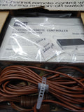 Vtg NOS Jerrold Remote TV Control Model TRC 12-3 12 Channel Fine Tuning On Off