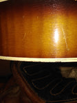 Vtg Harmony HT215 Sunburst Archtop Acoustic Guitar Pick Guard 6 String 1950's