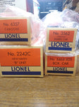 Vtg NOS O GAUGE LIONEL #2507W NEW HAVEN F-3 AB FREIGHT SET BOXED RAILROAD TRAIN