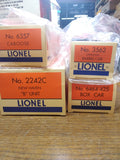 Vtg NOS O GAUGE LIONEL #2507W NEW HAVEN F-3 AB FREIGHT SET BOXED RAILROAD TRAIN