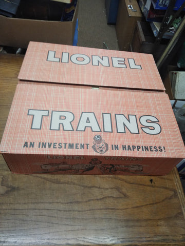 Vtg NOS O GAUGE LIONEL #2507W NEW HAVEN F-3 AB FREIGHT SET BOXED RAILROAD TRAIN
