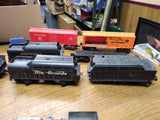 Vtg 12 Pc Lionel O Scale Locomotive 1654 1060 8601 8902 Tender Freight Car Lot